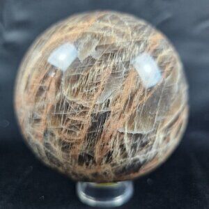 Black Moonstone Sphere